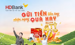 HDBank tặng gần 4 tỷ đồng cho khách hàng gửi tiết kiệm 