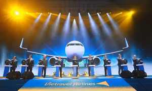 Bay cùng Vietravel Airlines với bộ sản phẩm ưu đãi 40%