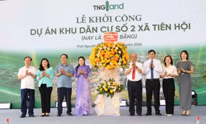 TNG Land khởi công Homie Spring, kiến tạo không gian sống mới tại xã La Bằng