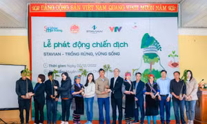 Stavian trao tặng 20.000 cây xanh cho huyện Mù Cang Chải