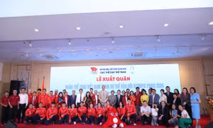 Herbalife cùng Ủy Ban Olympic Việt Nam tổ chức Lễ xuất quân 