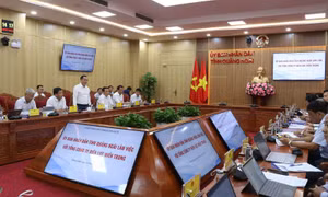 Quảng Ngãi làm việc với EVNCPC về cung ứng điện và đầu tư dự án