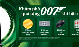 Phiên bản giới hạn Heineken James Bond ra mắt 