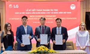 Tập đoàn LG hợp tác cùng VBSF phát triển bộ môn Bóng chày tại Việt Nam