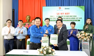 Amway Việt Nam và Trung ương Đoàn TNCS Hồ Chí Minh hợp tác hỗ trợ cộng đồng