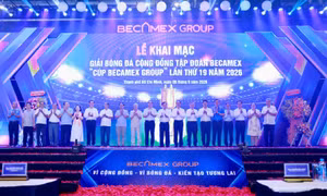 Becamex khai mạc giải bóng đá cộng đồng lần thứ XIX