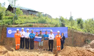 PC Kon Tum: Khởi công xây dựng 6 căn nhà tình nghĩa tại huyện Đăk Glei 
