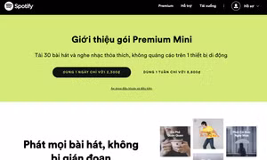 Spotify ra mắt Premium Mini - gói đăng ký hàng ngày và hàng tuần mới