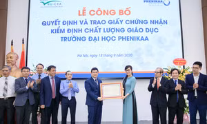 Trường Đại học Phenikaa được chứng nhận kiểm định chất lượng giáo dục 