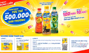 Hơn 4 triệu mã dự thưởng 'Xé ngay trúng liền' chờ được xướng tên trong đợt quay số ngày 20/7