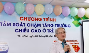 Khởi động chương trình “Tầm soát chậm tăng trưởng chiều cao ở trẻ em” lần thứ 8