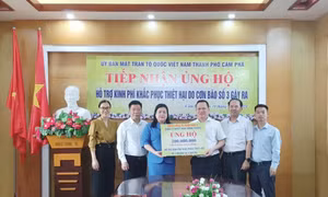 EVNGENCO3 tiếp sức cùng người dân sau bão lũ