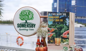 Nước táo lên men tự nhiên Somersby chính thức ra mắt tại Việt Nam