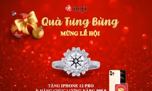 Trang sức DOJI tung chương trình ưu đãi khủng cuối cùng trong năm