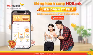 'Đồng hành cùng HDBank, nên danh tỷ phú' 2023 đã trở lại 