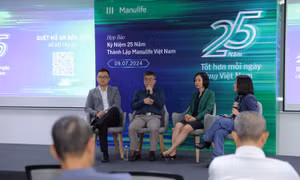 Manulife Việt Nam kỷ niệm 25 năm thành lập