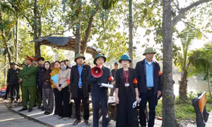 Ninh Bình: Tổ chức công tác cưỡng chế thu hồi đất phục vụ dự án Đầu tư xây dựng Khu đô thị Đại học Nam Cao
