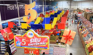 MM Mega Market Việt Nam siêu khuyến mãi nhân kỷ niệm 5 năm sinh nhật Vàng