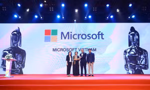 Microsoft Việt Nam được vinh danh ‘Nơi làm việc tốt nhất’