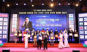 BaKa Food được vinh danh TOP 10 Thương hiệu vàng Việt Nam 2021