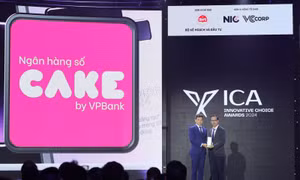 Cake thắng giải 'Ngân hàng công nghệ của năm' tại Better Choice Awards 2024