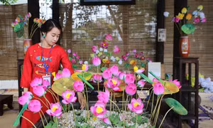 Nét độc đáo tại Festival Nghề truyền thống Huế năm 2019