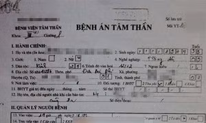 Bỏ ra 85 triệu đồng để 'chạy' bệnh án tâm thần giả cho đối tượng hình sự