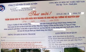Cảnh báo tổ chức tour du lịch miễn phí lừa đảo khách hàng