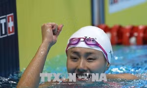 ASIAD 2018: Liu Xiang của Trung Quốc phá kỷ lục thế giới bơi ngửa 50 mét của nữ