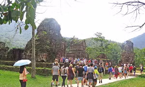 Cảnh quan sinh thái tại Di sản Văn hóa thế giới Mỹ Sơn