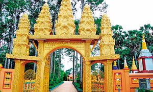 Chùa cổ Phật Lớn tại Kiên Giang