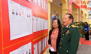 Những lá phiếu của cử tri đặc biệt trong ngày hội non sông