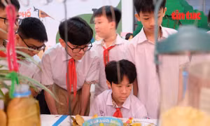 Bồi đắp tình yêu thiên nhiên từ những buổi học trải nghiệm