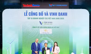 KBSV góp mặt trong Top 10 Doanh nghiệp ESG Việt Nam Xanh 2026