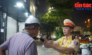 Hà Nội tăng cường kiểm tra nồng độ cồn dịp Quốc khánh 2/9