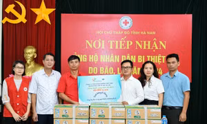 Sữa Cô Gái Hà Lan chung sức hỗ trợ người dân tái thiết cuộc sống sau bão lũ