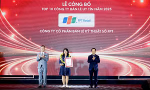 FPT Retail 9 năm liền khẳng định vị thế Top 10 công ty bán lẻ uy tín