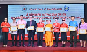 Vedan Việt Nam tài trợ kinh phí xây nhà tình thương cùng nhiều phần quà nhân ‘Tháng nhân đạo năm 2024’