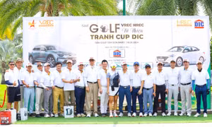 ‘Giải golf VREC HREC từ thiện - Tranh cup DIC’ gây quỹ xây cầu từ thiện
