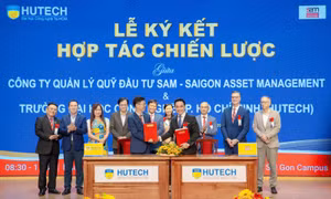 HUTECH ký kết hợp tác chiến lược với SAM 'Đánh thức khát vọng khởi nghiệp’