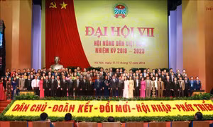 Bế mạc Đại hội đại biểu Hội Nông dân Việt Nam lần thứ VII