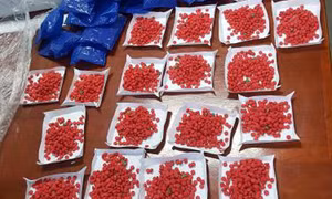 Bắt hai đối tượng vận chuyển gần 3,2 kg ma túy tổng hợp
