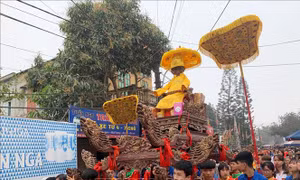 Lễ hội truyền thống làng tiến sĩ Mộ Trạch ở Hải Dương