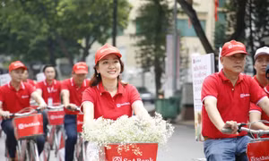 Ngân hàng roadshow hưởng ứng không dùng tiền mặt và miễn phí chuyển tiền