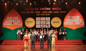 Dai-ichi Việt Nam đạt danh hiệu 'Top 20 Nhãn hiệu nổi tiếng Việt Nam 2019'
