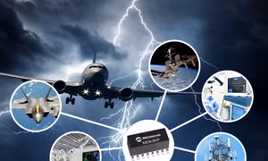 Microchip giới thiệu dòng sản phẩm đi-ốt dập xung quá áp 3kW 