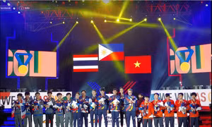 Tuyển 496 Gaming giành Huy chương đầu tiên cho Dota 2 tại Sea Games 30