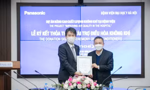 Panasonic khởi động dự án ‘Nâng cao chất lượng không khí tại bệnh viện’