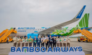 Bamboo Airways đón máy bay Airbus A320neo đầu tiên ‘Fly Green’