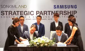 SonKim Land và Samsung Electronics ký kết hợp tác chiến lược